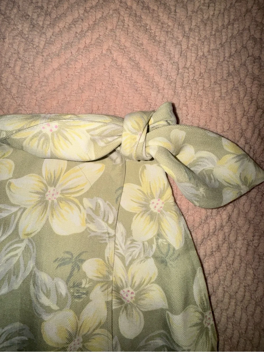 EP Pro 100% Silk Floral Golf Skort | Wrap Front | Size 8 | EUC
